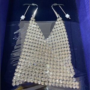 Authentic Swarovski Fit Drop Earrings, Large, 976061. BNIB. DISCONTINUED, RARE.